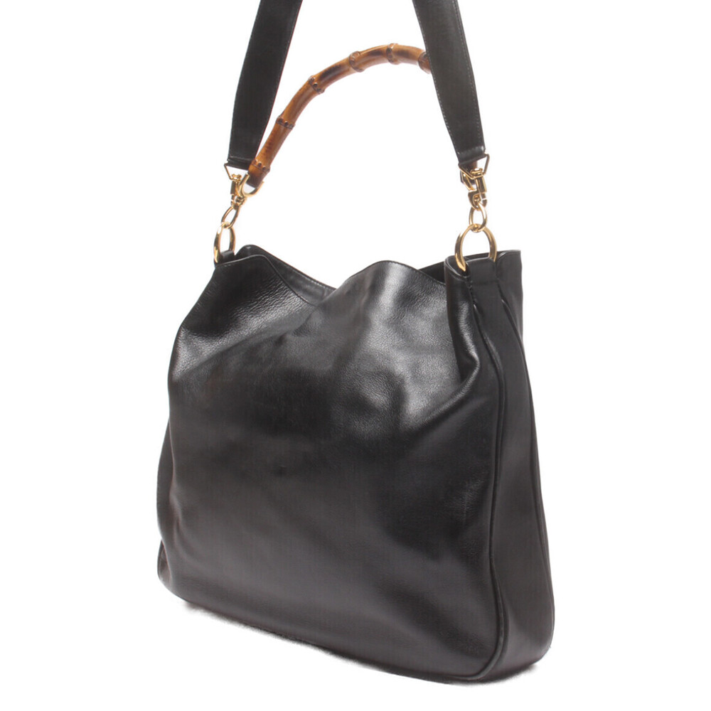 Gucci crossbody bag bamboo pattern tote shoulder